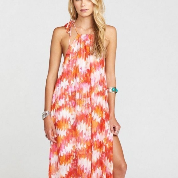 Show Me Your Mumu Rochester Maxi Dress in “Hot Magma" Size Small - Picture 1 of 7